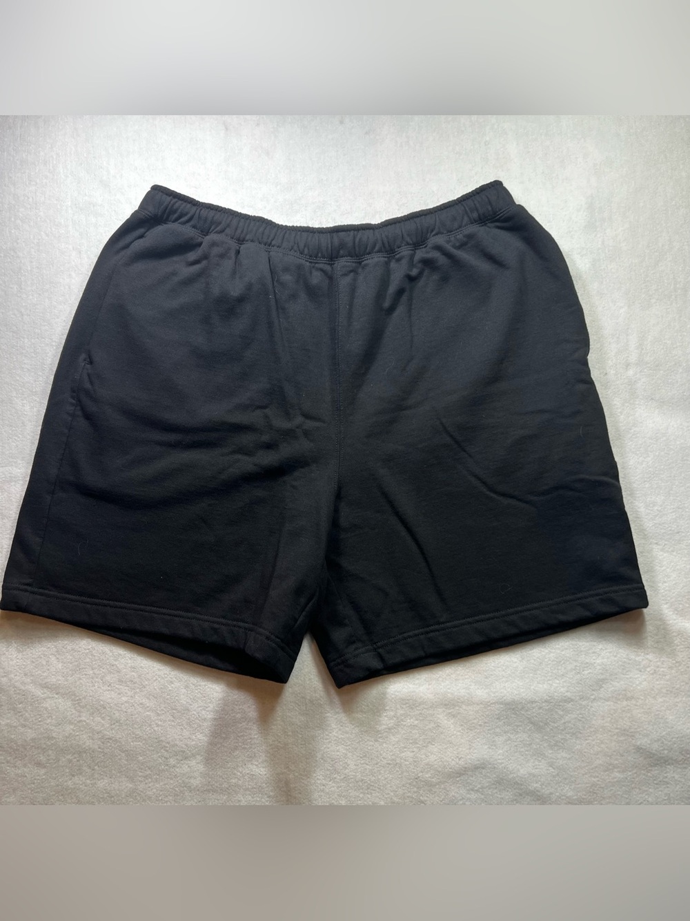 North face Men's Black Athletic Drawstring Shorts size Large (0085)